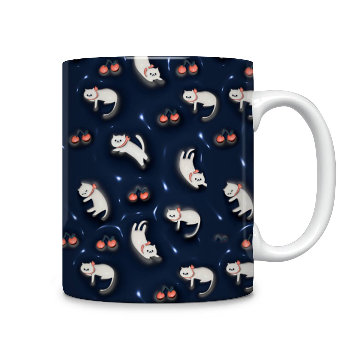 Shineful Ceramic Mug Cherry Car