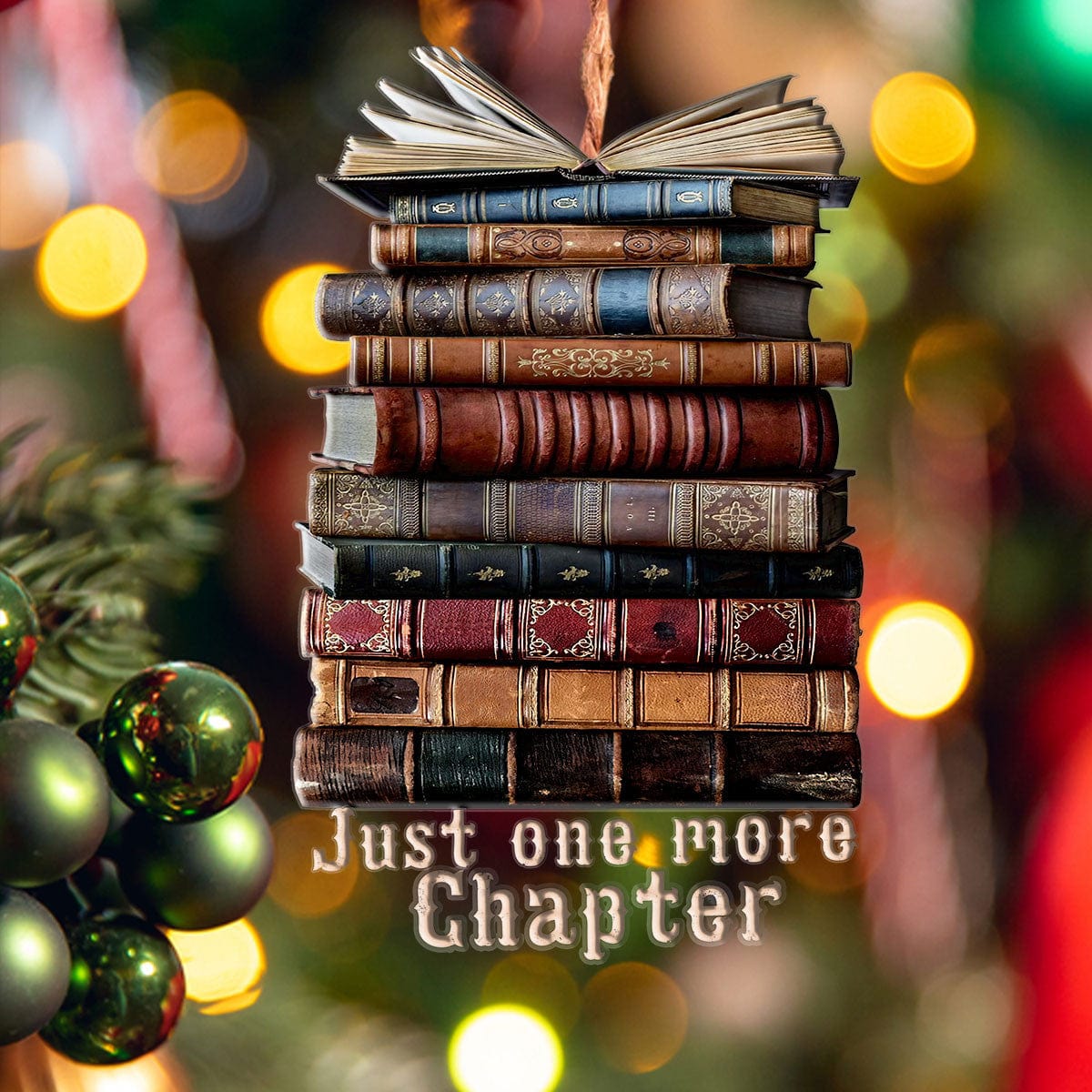 Reading Shineful® Decoration Ornament Vintage Books Tl10