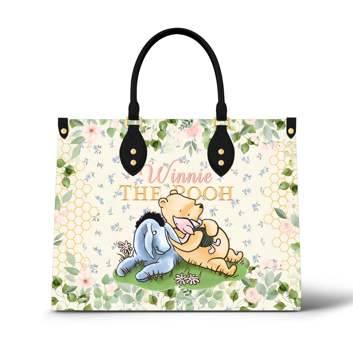 Shineful Leather Bag Bear Bliss