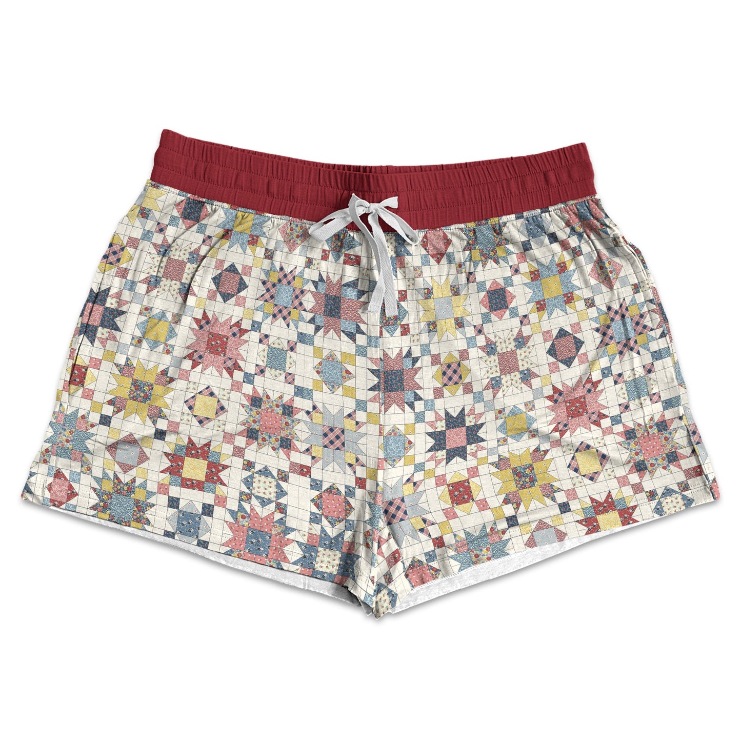 Short de pyjama brillant avec jolie couette en forme d'étoile