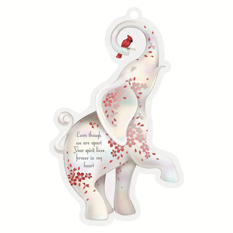 Shineful 2D Acrylic Ornament - Pack Discount Christmas Elephant