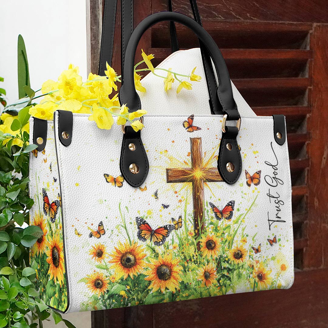 Shineful Leather Bag Trust God