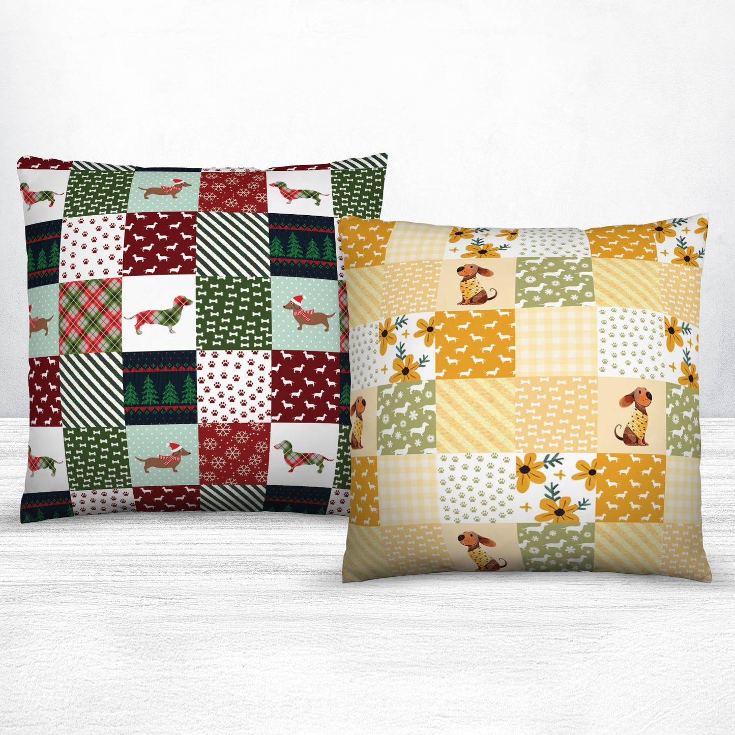 Shineful 2D Print Cushion Cover, Pillowcase, Pillows Covers Cuteness Overload