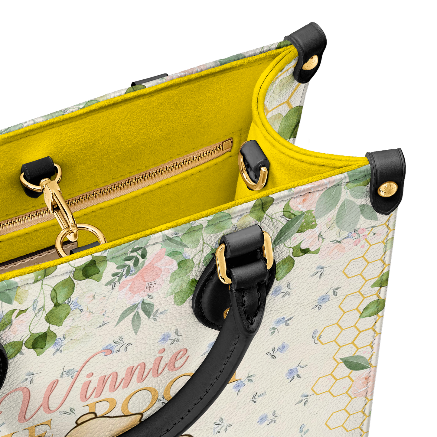 Shineful Leather Bag Bear Bliss