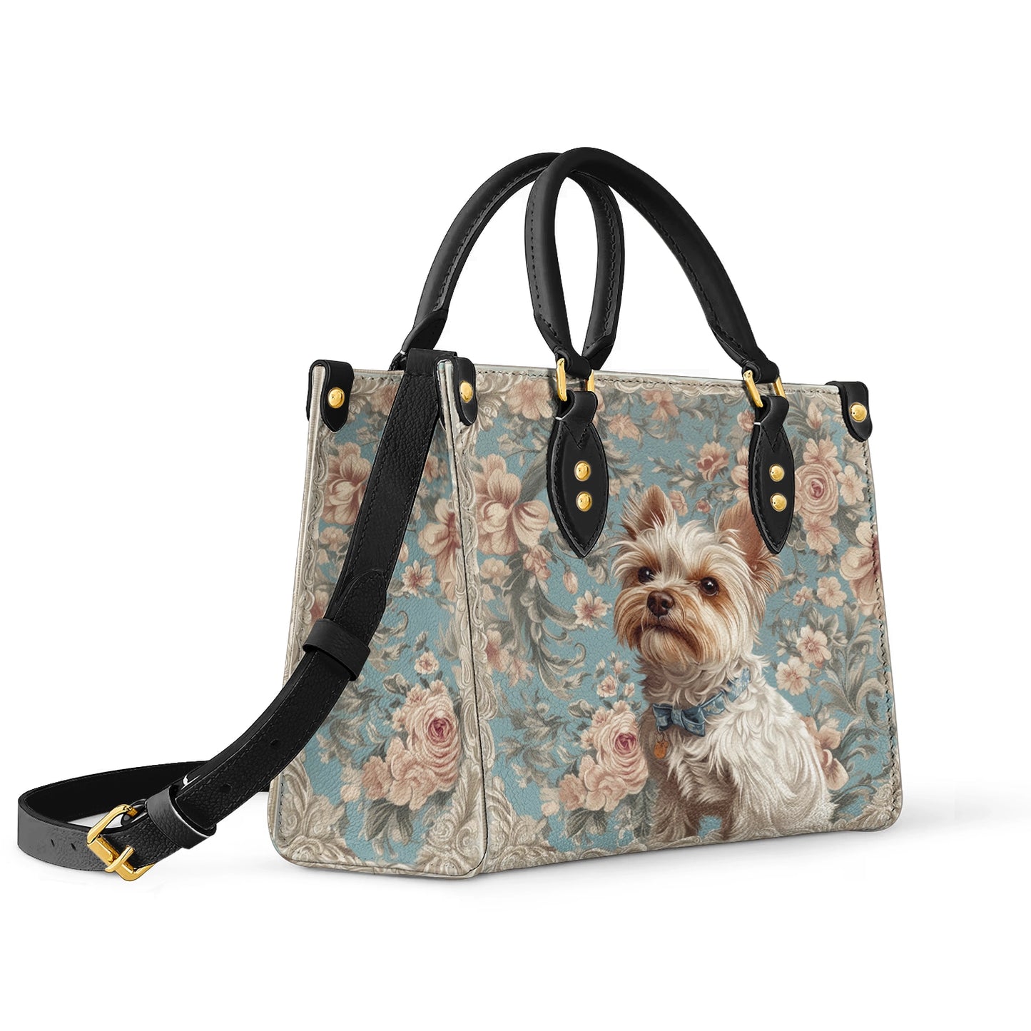 Shineful Leather Bag Royal Yorkie Elegance