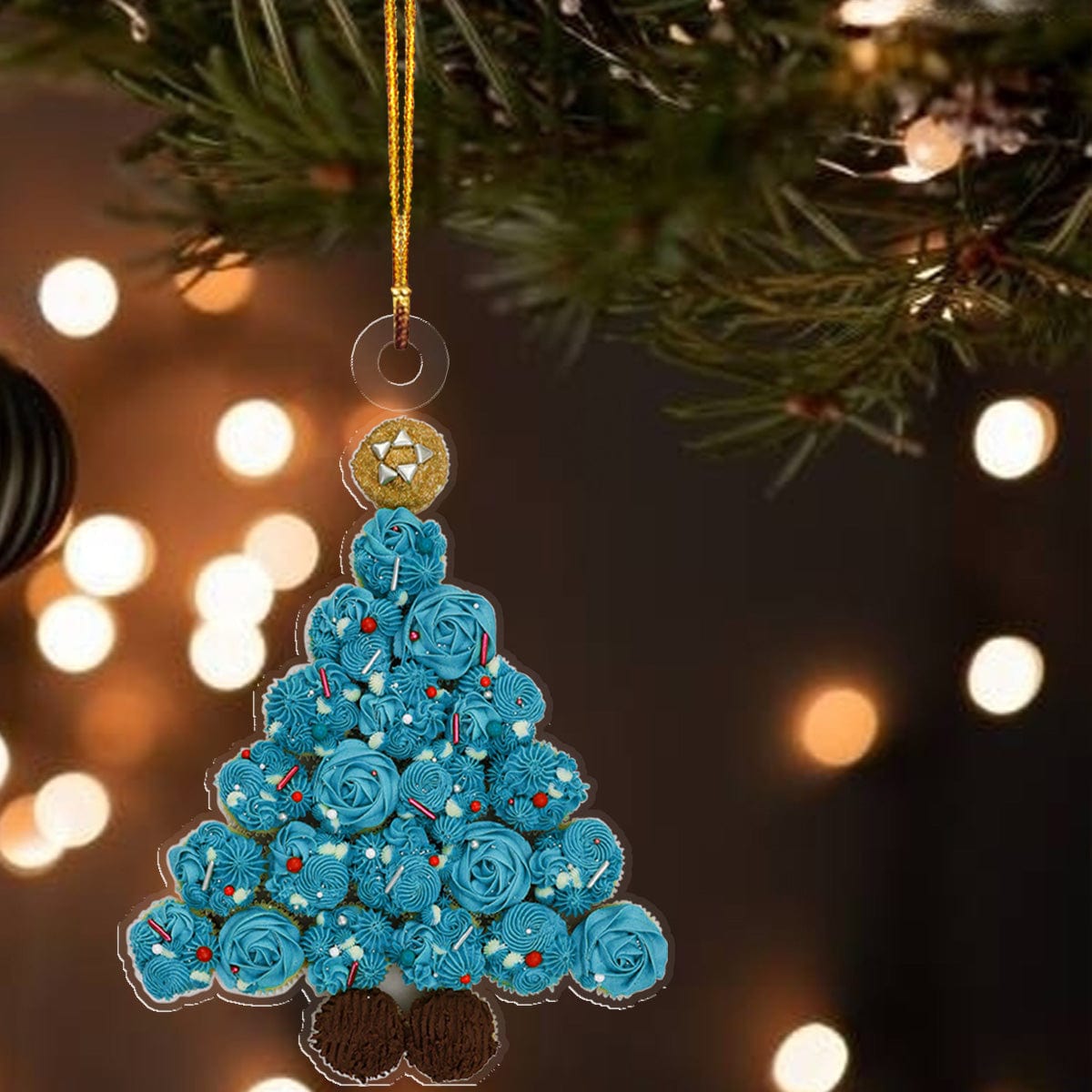Tree Cupcake Shineful® Decoration Ornament Colorful Ta23