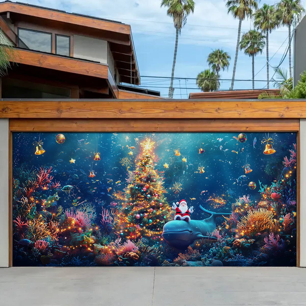 Shineful Garage Door Banner Decoration - Under The Sea Collection