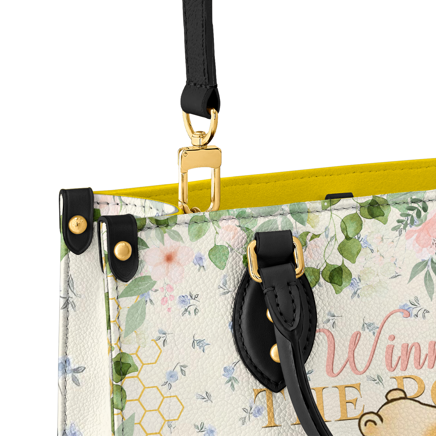 Shineful Leather Bag Bear Bliss