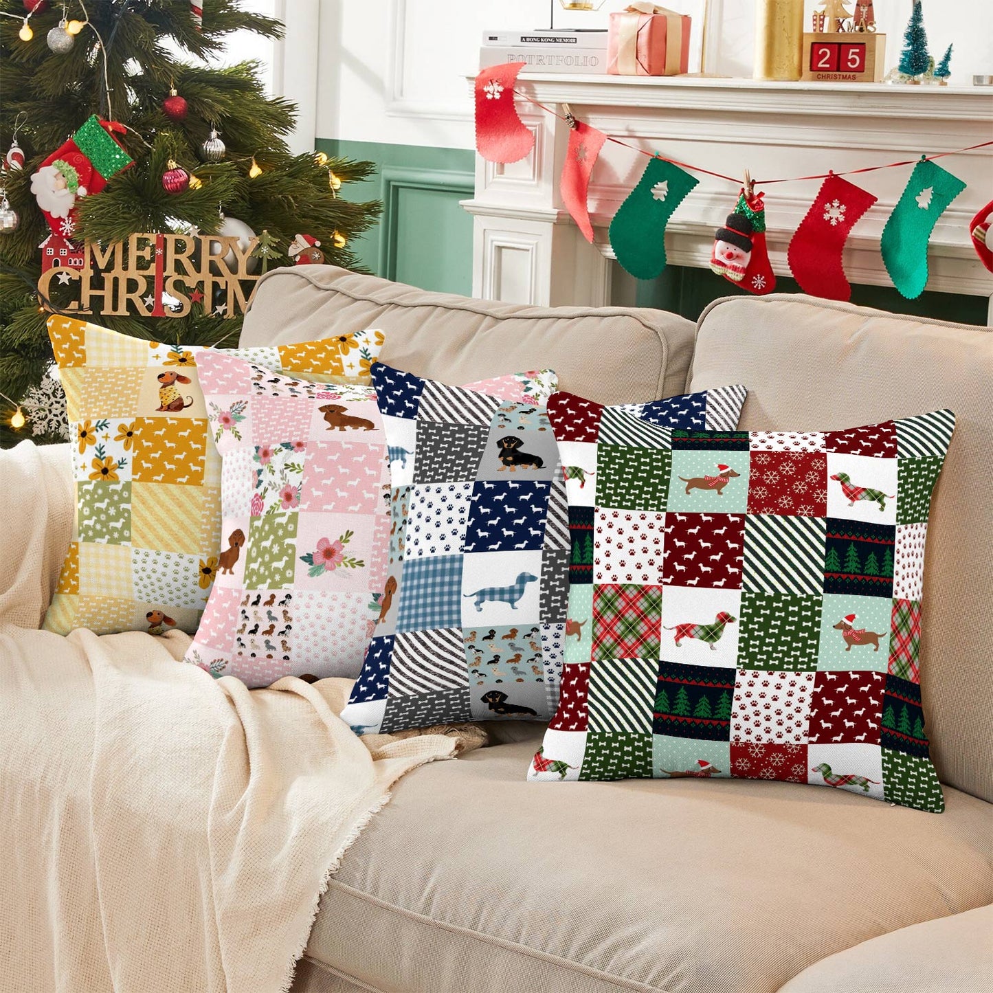 Shineful 2D Print Cushion Cover, Pillowcase, Pillows Covers Cuteness Overload