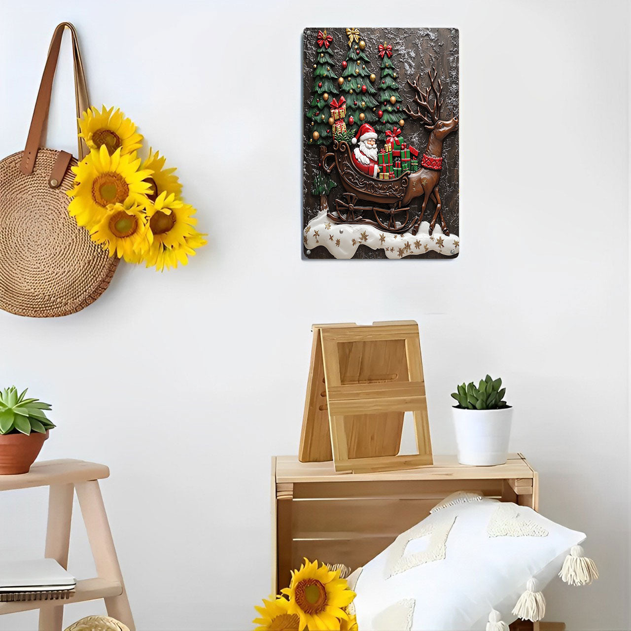 Shineful 2D Flat Print Metal Sign Sweet Day