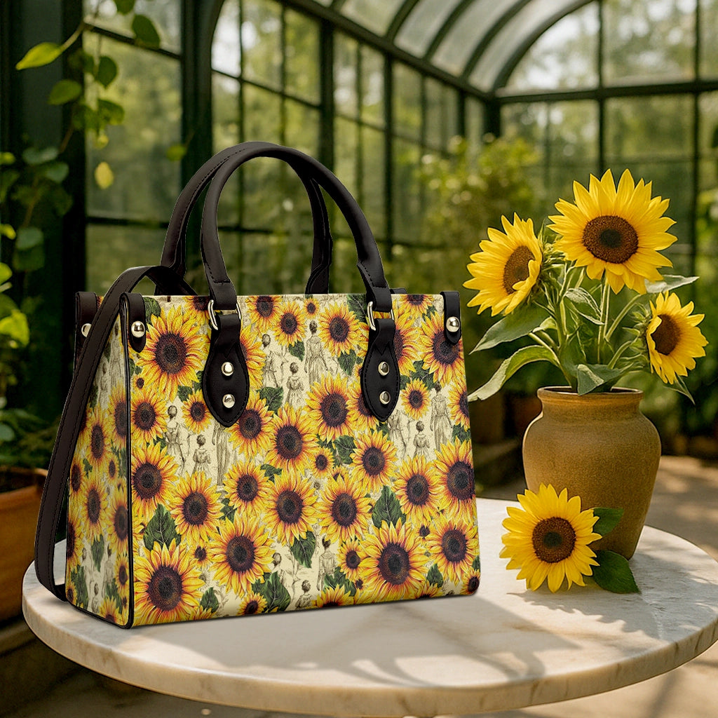 Shineful Leather Bag Sunflower Legacy - Grandma, Mom & Daughter Edition