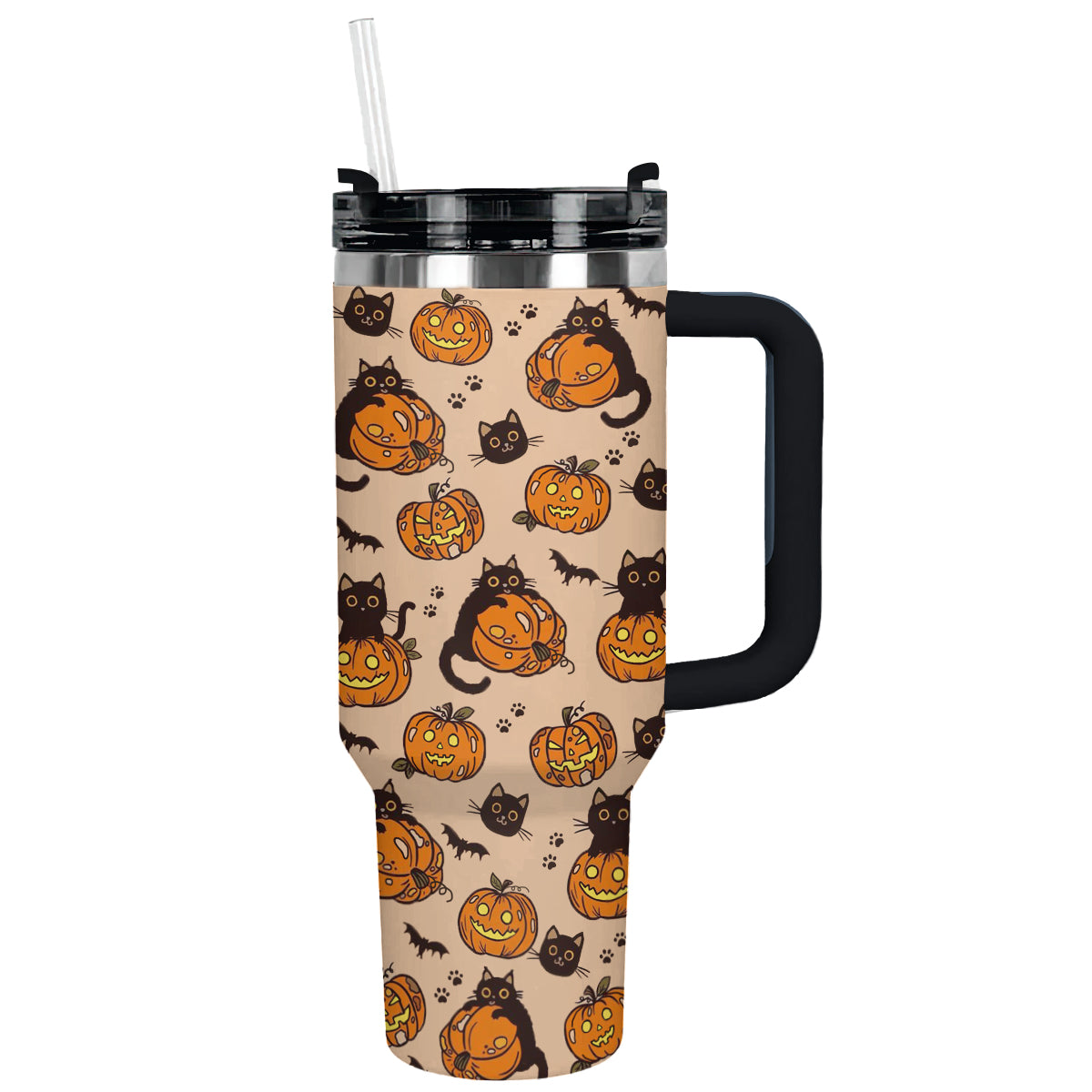 Shineful Tumbler Halloween Black Cat