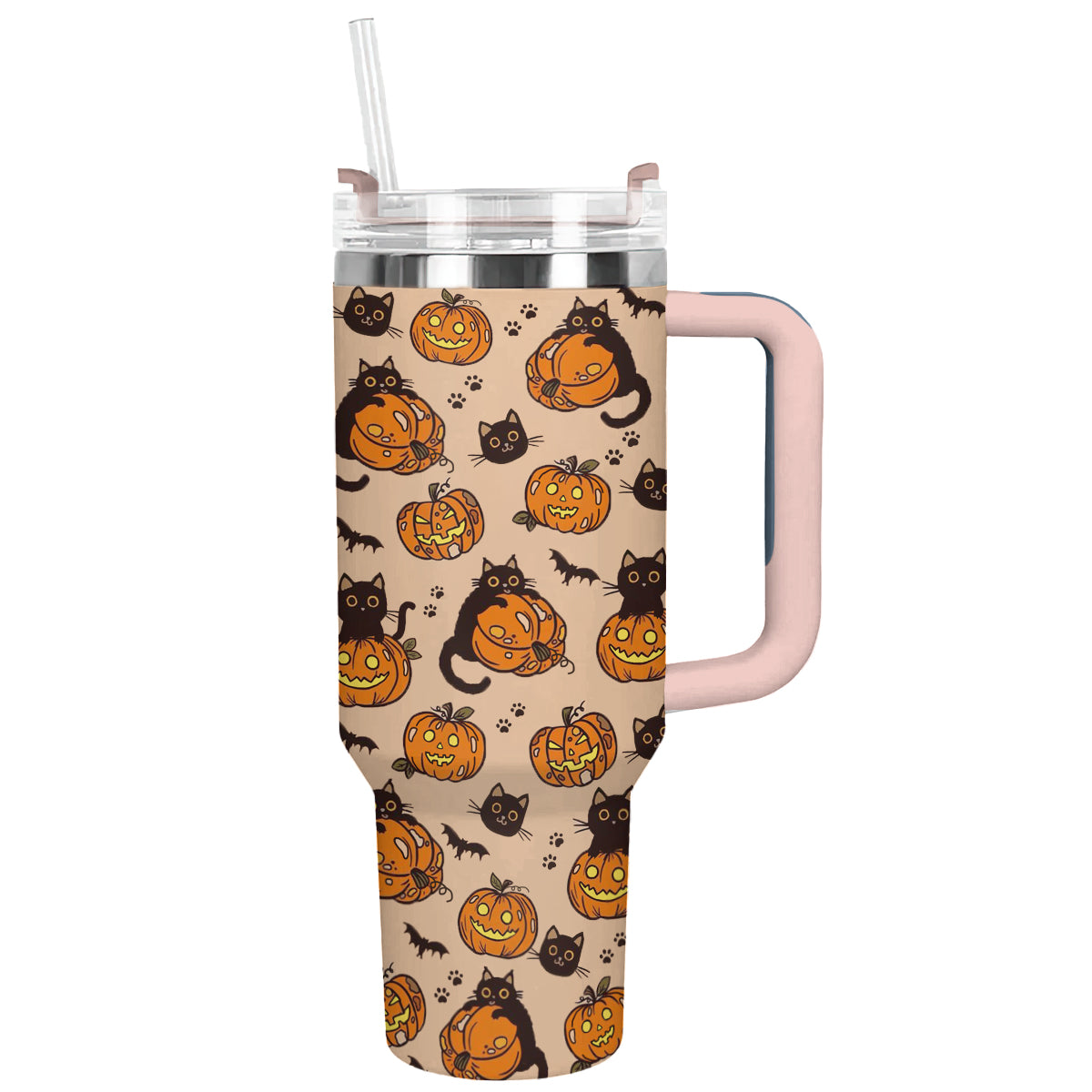 Shineful Tumbler Halloween Black Cat