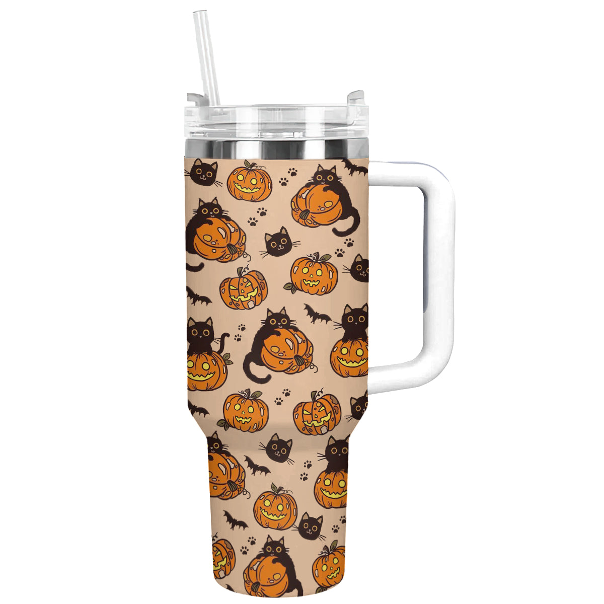 Shineful Tumbler Halloween Black Cat