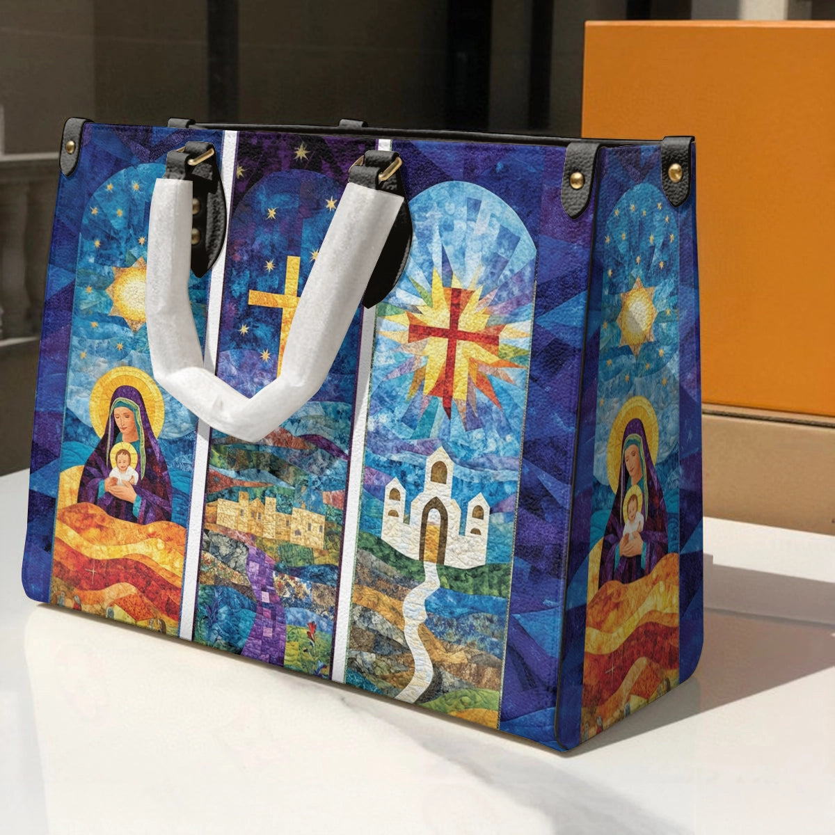 Shineful Leather Bag God Holy Night