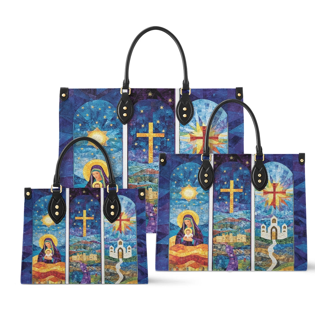 Shineful Leather Bag God Holy Night