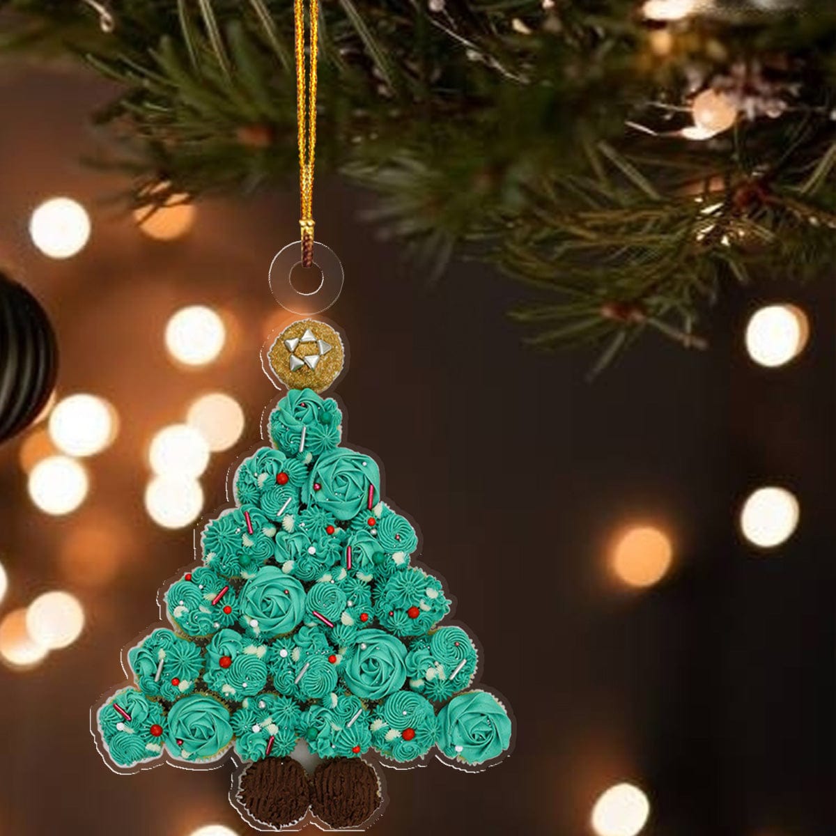 Tree Cupcake Shineful® Decoration Ornament Colorful Ta23