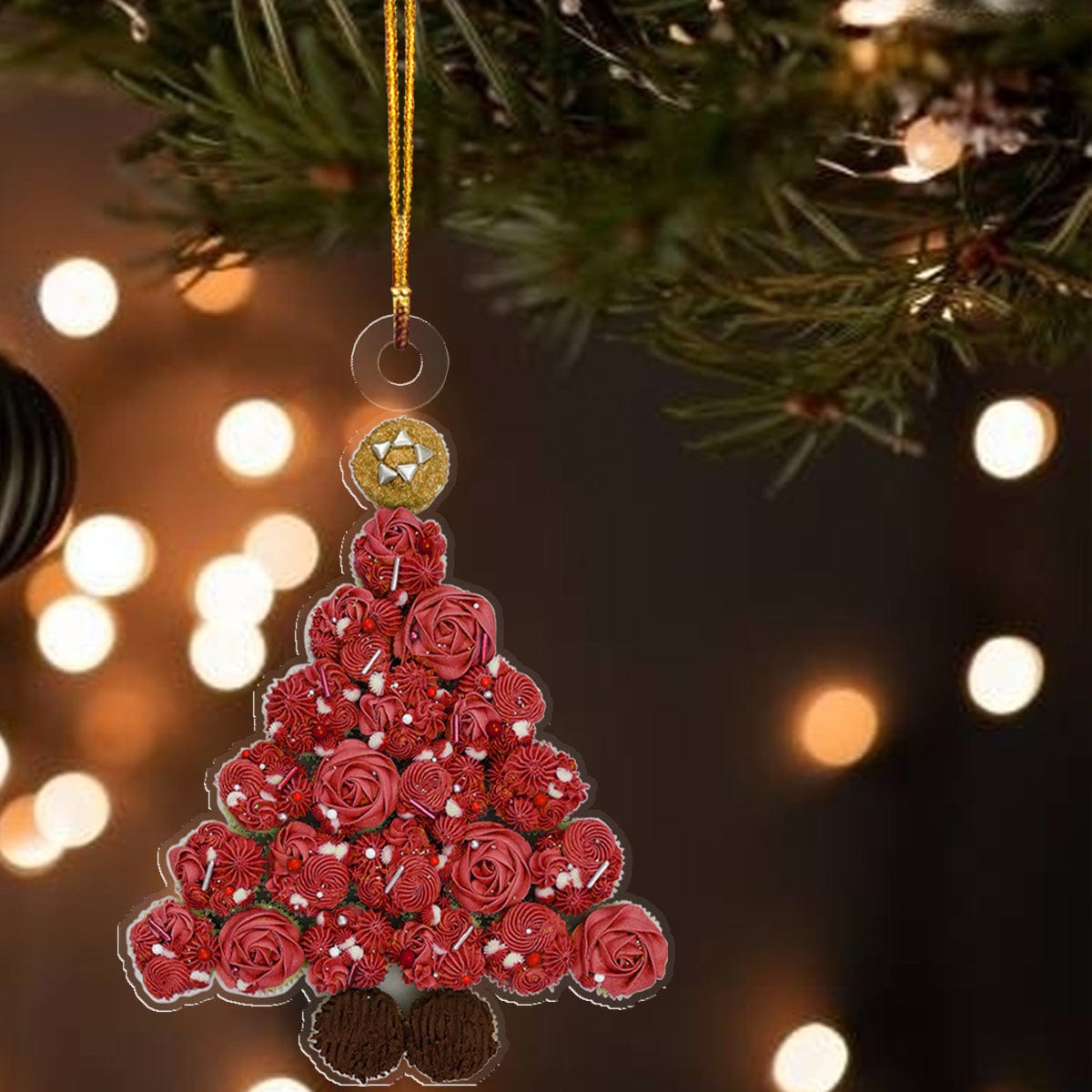 Tree Cupcake Shineful® Decoration Ornament Colorful Ta23