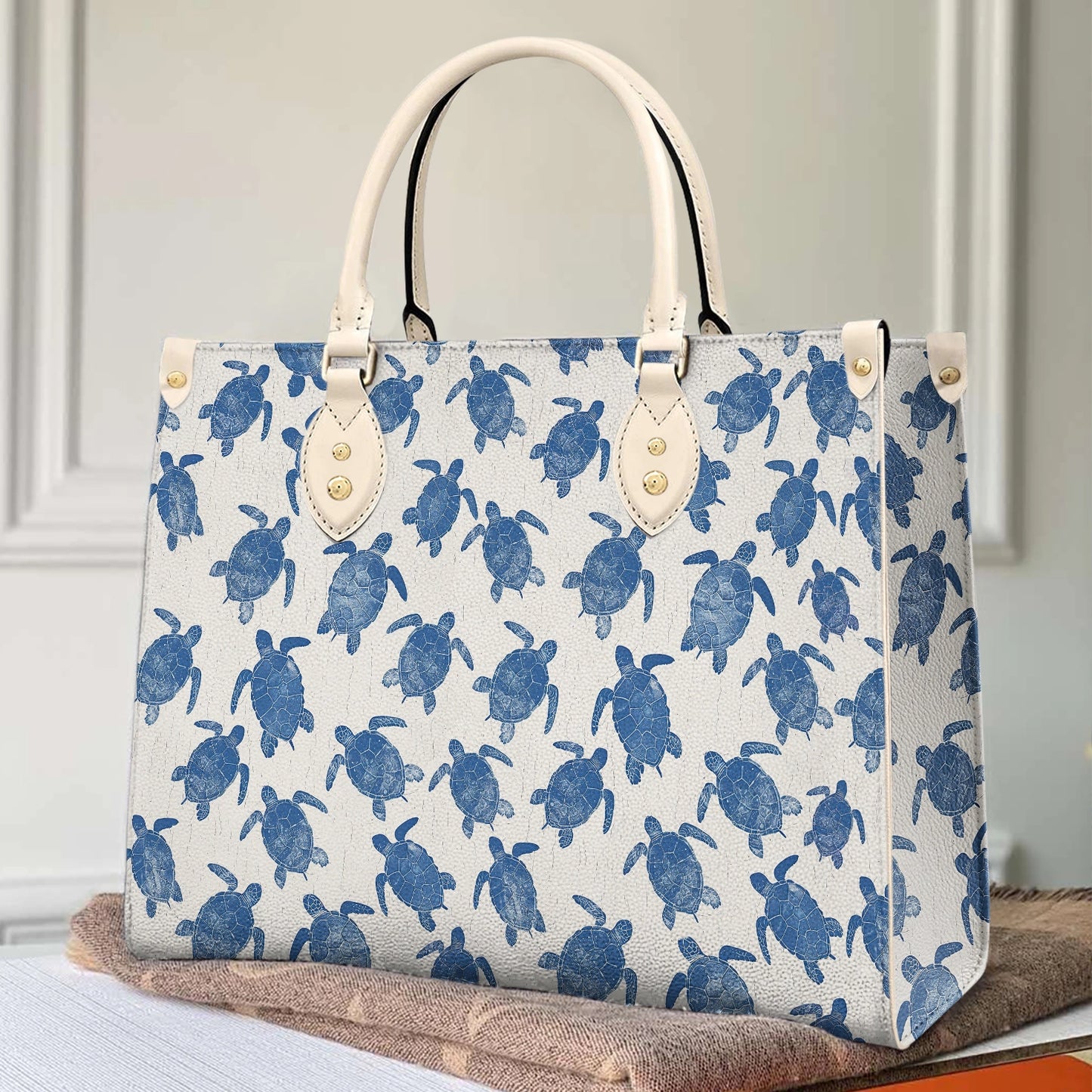 ShinefulLeatherBagGentleSeaTurtle