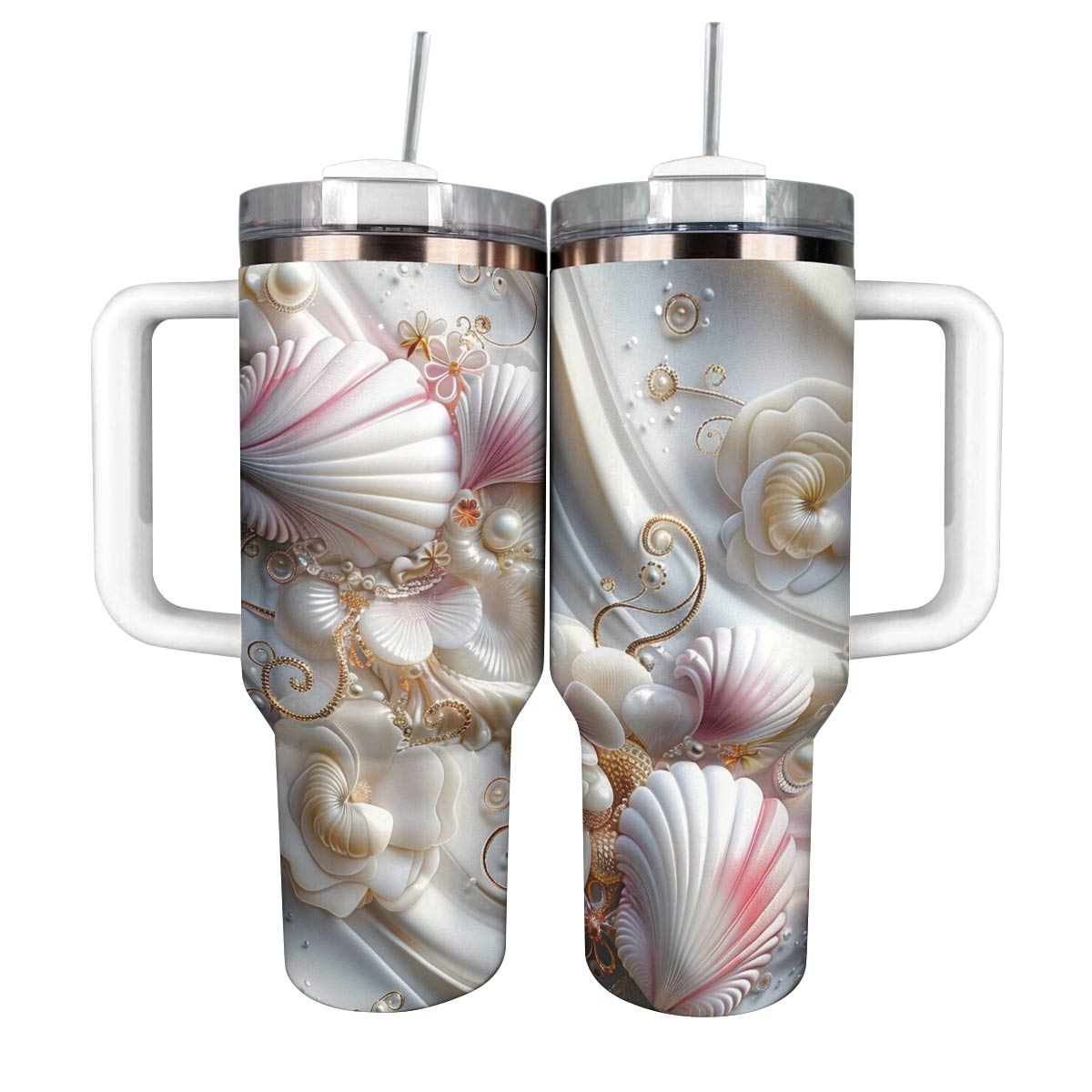 Shineful Tumbler Pearl Elegance