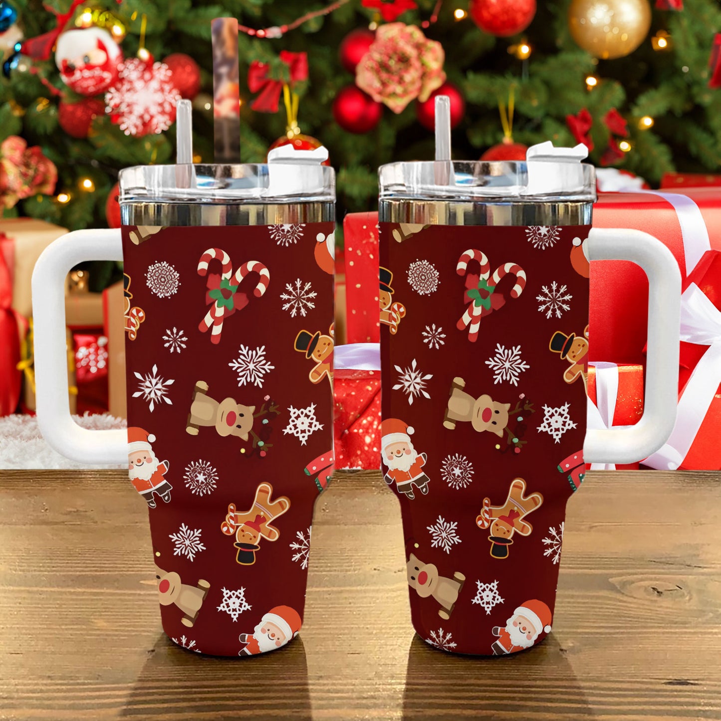 Shineful Tumbler Santa's Workshop