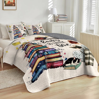 Shineful All Season Quilt 3-Piece Set Cozy Reads