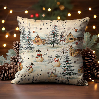 Shineful 2D Print Cushion Cover, Pillowcase, Pillows Covers - Snow Melody