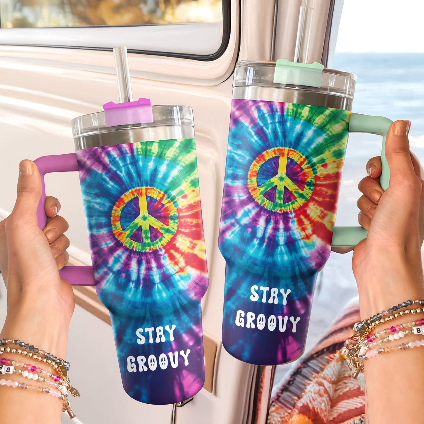 Shineful Tumbler Stay Groovy