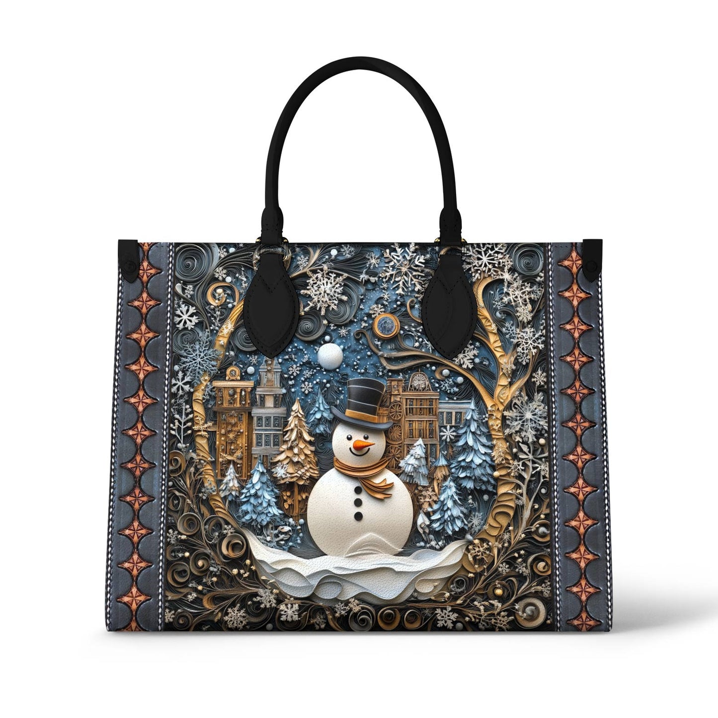 Shineful Leather Bag Frosty Night Cheer