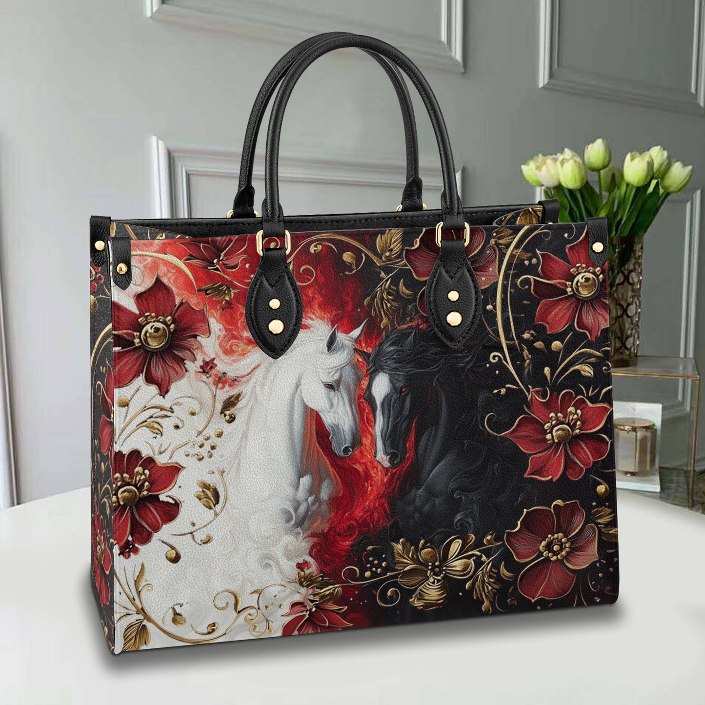 Sac en cuir brillant Noble Equine