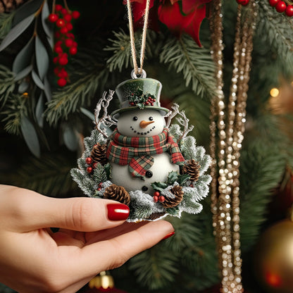 Shineful Acrylic Ornament Winter Charm Snowman