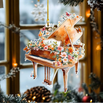 Shineful 2D Acrylic Ornament Pianist At Heart