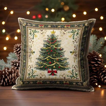 Shineful 2D Print Cushion Cover, Pillowcase, Pillows Covers - Classic Christmas Tree