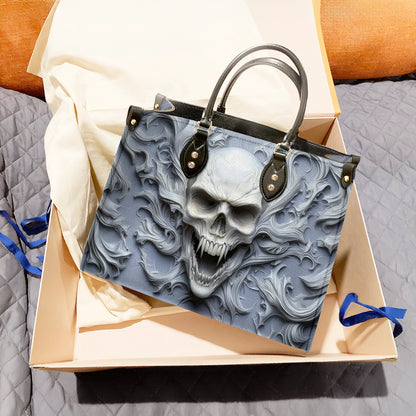 Sac en cuir brillant Skull Wraith Frost