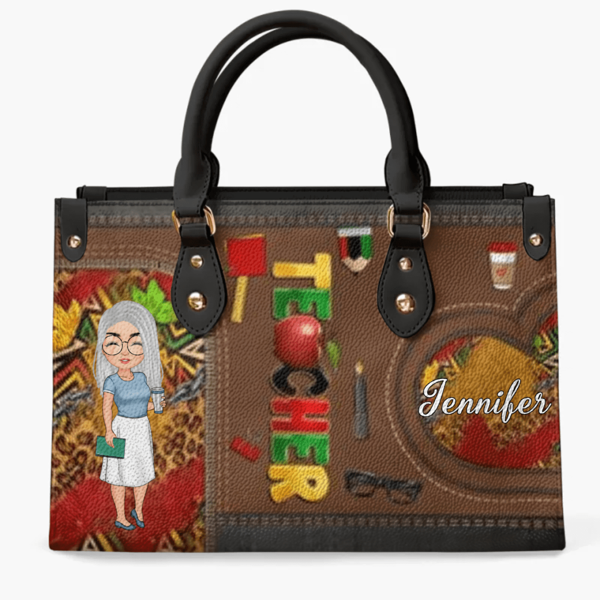 Teacher Shineful® Personalized Bag Juneteenth Lv01