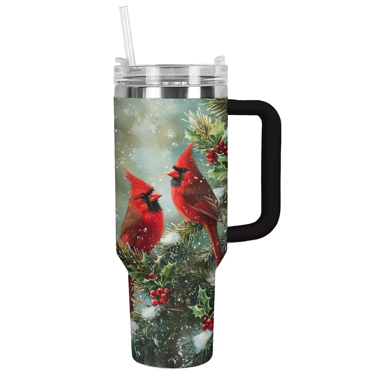 Shineful Tumbler Cardinal Winter Wonderland