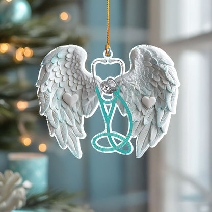 Shineful 2D Acrylic Ornament Angelic Nurse