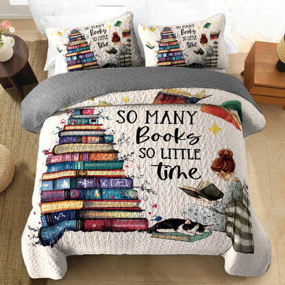 Shineful All Season Quilt 3-Piece Set Cozy Reads