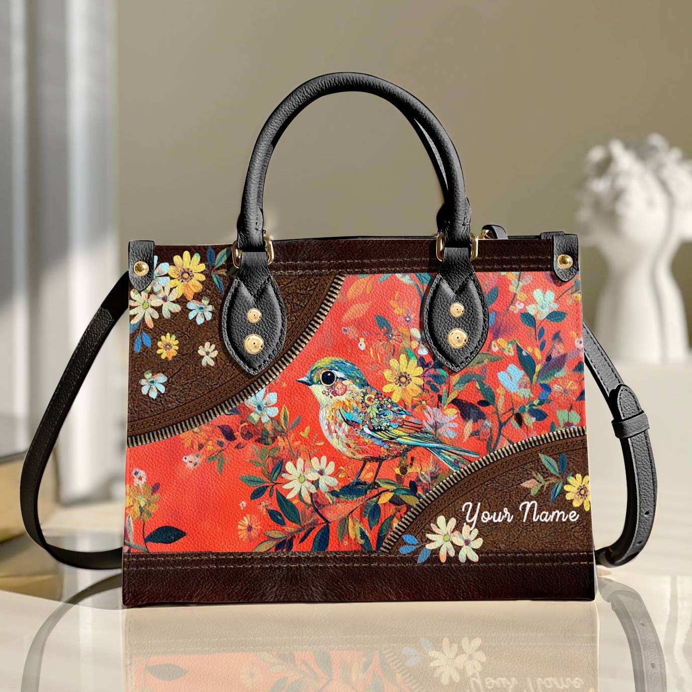 Shineful Leather Bag Songbird Delight