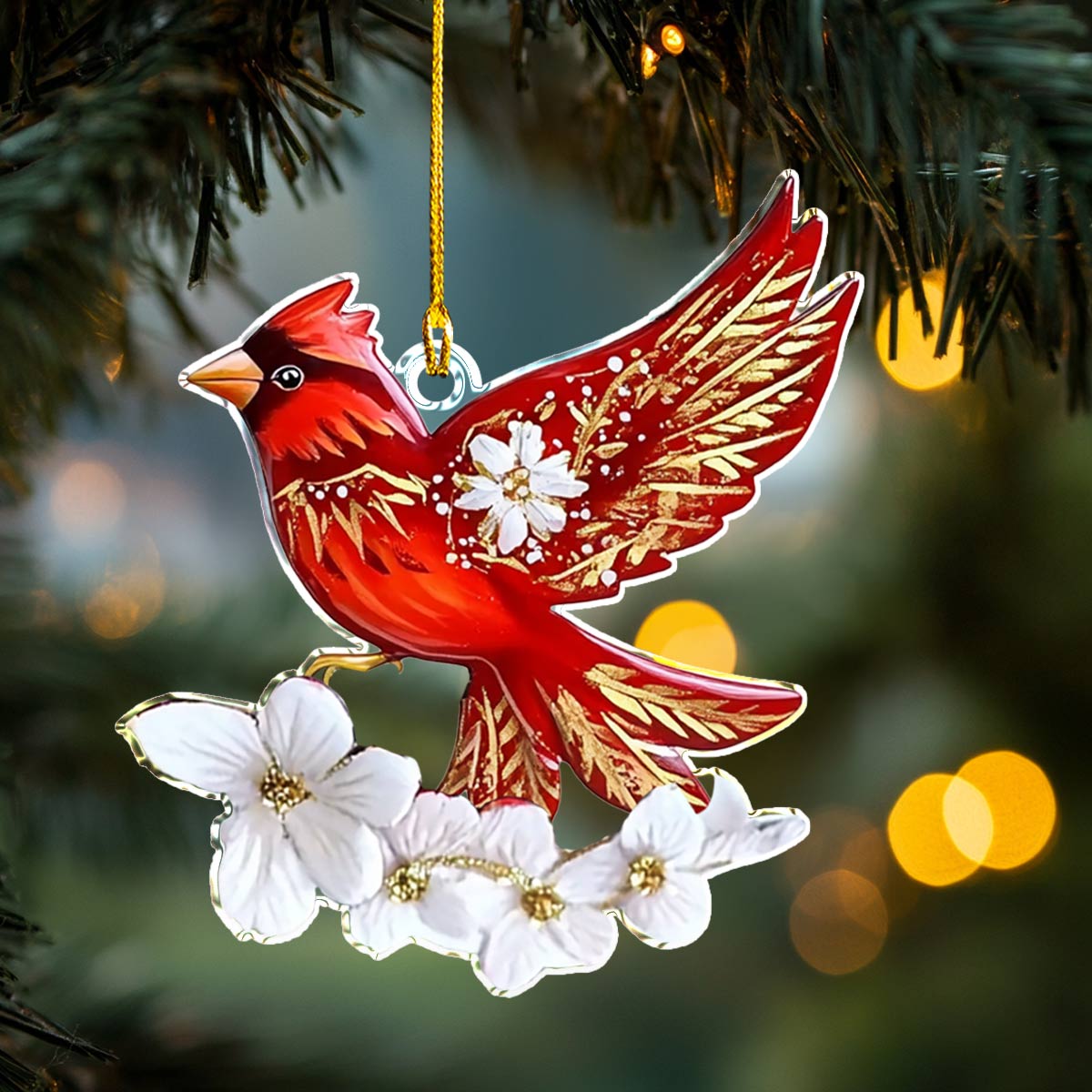 Shineful 2D Acrylic Ornament Holiday Wings