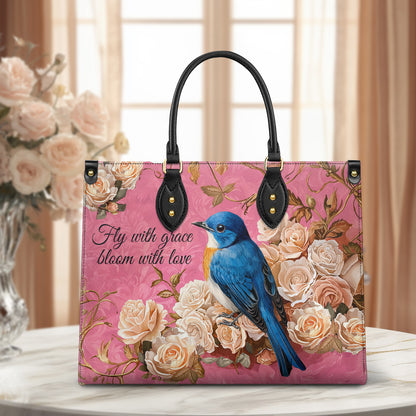 Shineful Leather Bag Bluebird Elegance