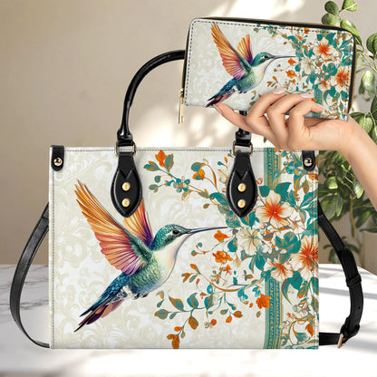 Shineful Leather Bag Hummingbird Harmony