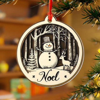 Shineful 2D Acrylic Ornament - Christmas Forest Frolic