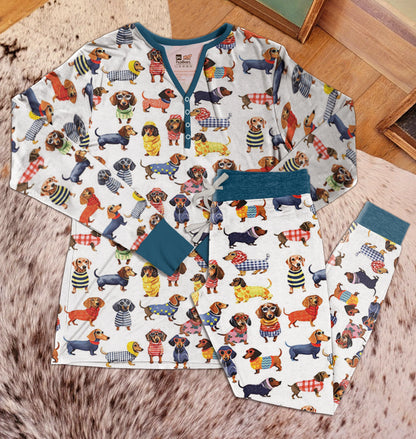 Shineful Pajama Sets Dachshund Amazing Stylish