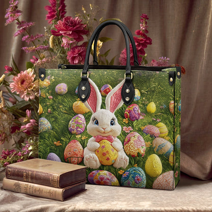 Shineful Leather Bag Easter Bunny