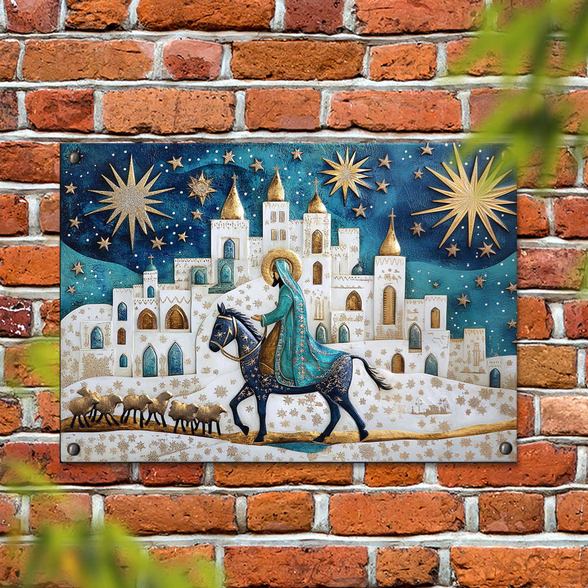 Shineful 2D Metal Sign Starlit Journey