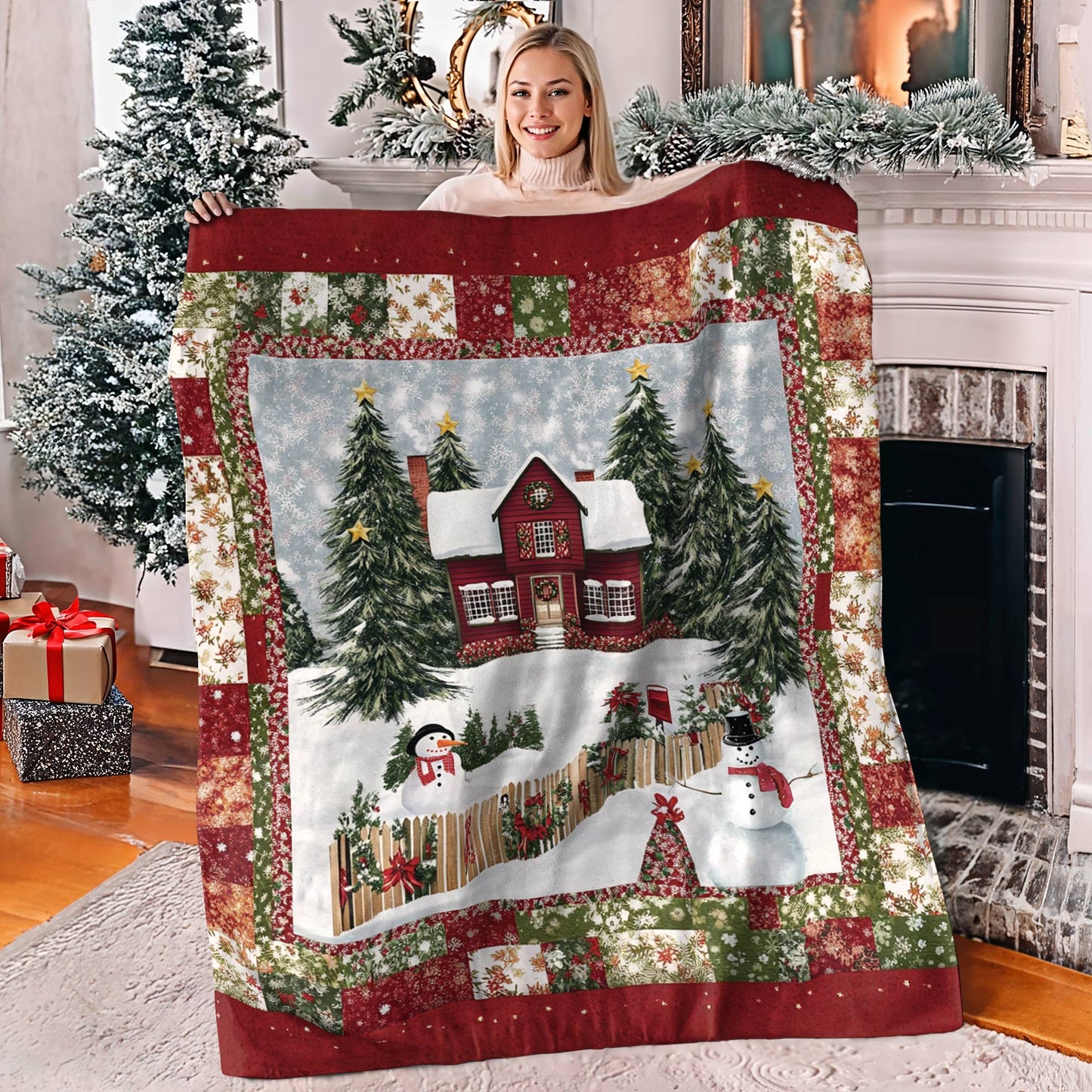 Shineful Fleece Blanket Winter Dreams