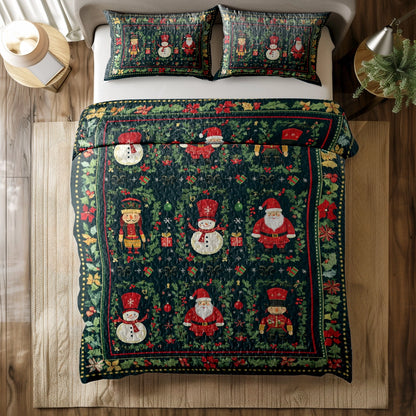 Shineful All Season Quilt 3-Piece Set - Festive Cheer Christmas