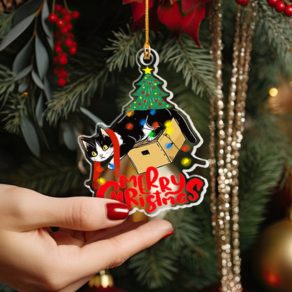 Shineful 2D Acrylic Ornament Naughty Tuxedo Collection