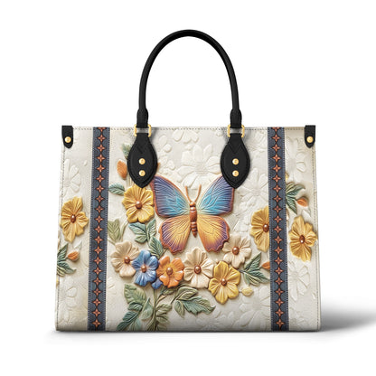 Shineful Leather Bag Butterfly Enchantment